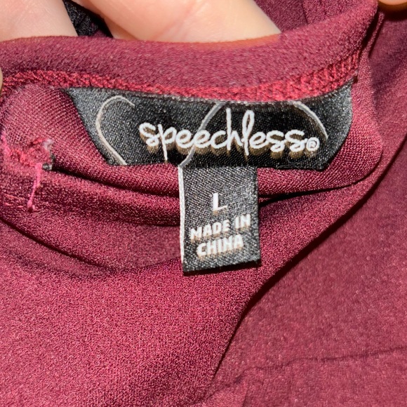 Burgundy Formal Dress - Picture 3 of 3